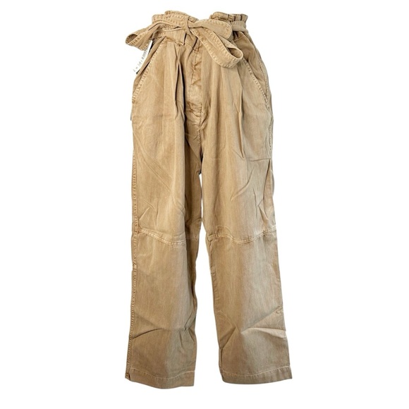 Wilfred Free Aritzia Isabella Pants Crop Trousers Cargo High Waist straight leg - Picture 3 of 16